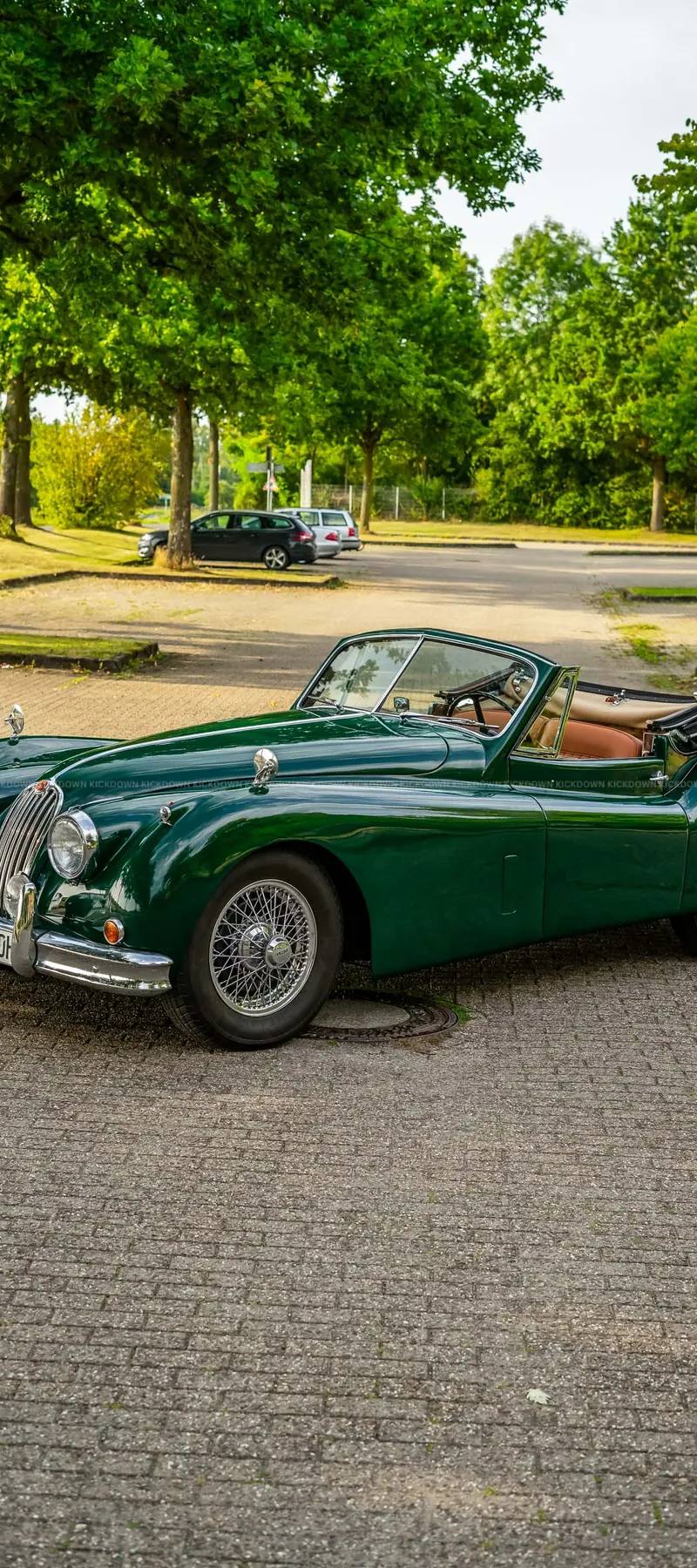 1956 Jaguar XK140 Drophead Coupé for sale — delivered to Denmark