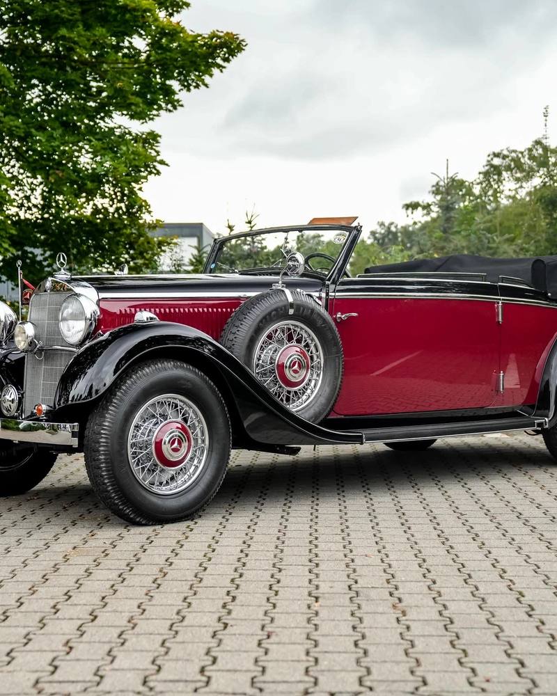 1936 Mercedes Benz 290B Cabrio for sale — delivered to Denmark